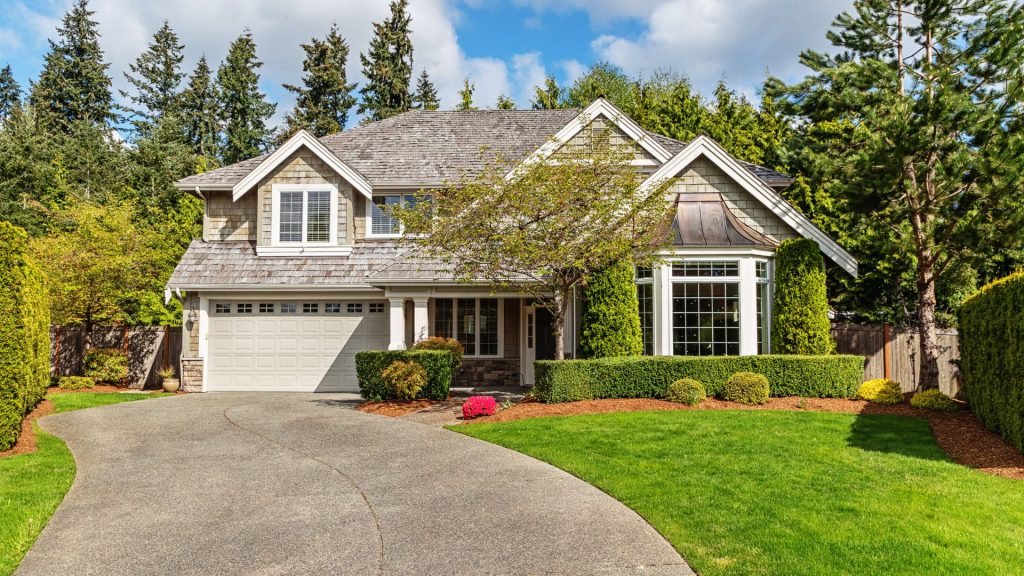 Tree services performing residential tree care in a Massachusetts neighborhood