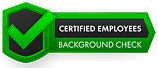 Certified employees background check